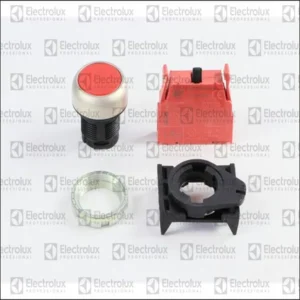 Pulsador Rojo + Contacto - 037292