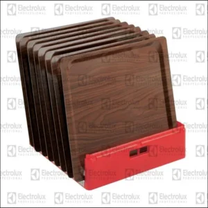 Cesto Rojo 7 Bandejas De 530X370Mm Red 500X500X105Mm (867004) K - 048890