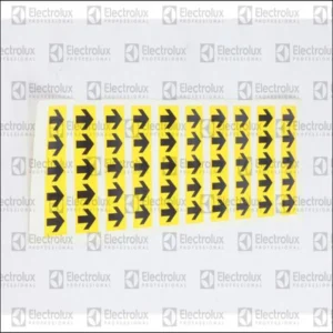 Tape Yellow Con Black Stripes Set10 Pcs - 0G8591