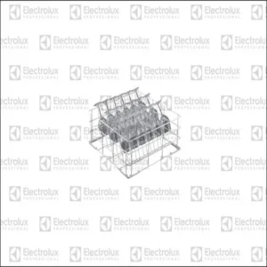 Cesto Varilla Cuadrado Copa Vino H=270Mm 500X500X246Mm (867019) - 0S0861